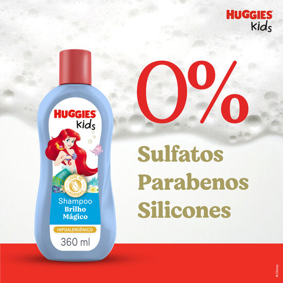 Shampoo Huggies Kids Brilho Mágico - 360ml